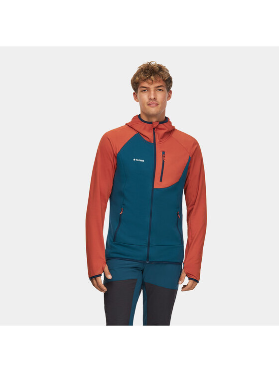 Alpinus Alpinus Bluza Naryn Niebieski Slim Fit
