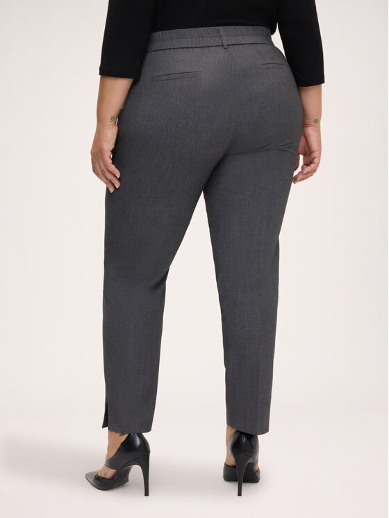Fiorella Rubino Fiorella Rubino Pantaloni di tessuto P059T005407N023 Grigio Slim Fit