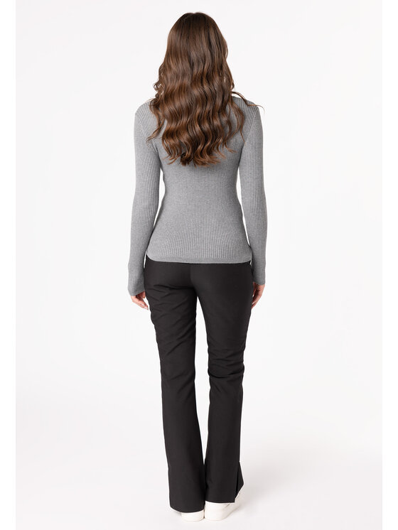 QUIOSQUE QUIOSQUE Sweter Quiosque 6NP011200 Szary Regular Fit