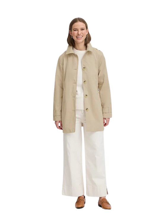 b.young b.young Trench Trench byamona Beige Regular Fit