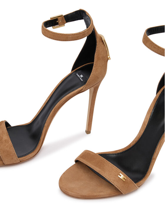 Elisabetta Franchi Elisabetta Franchi Sandales SA-89L-66E2-V570 Gaiši brūna