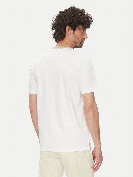 BOSS BOSS Póló H-Tessler 199 50531793 Fehér Slim Fit