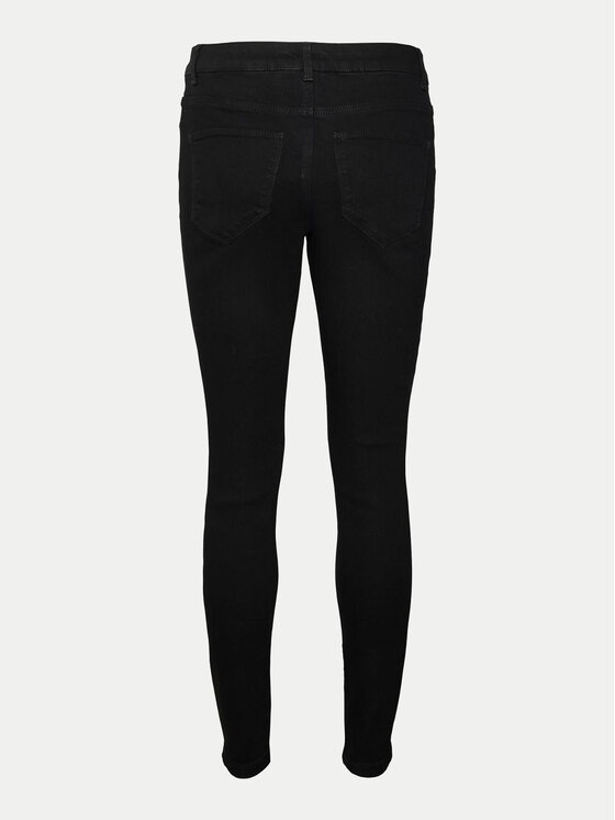 Vero Moda Vero Moda Traperice Melly 10310691 Crna Skinny Fit