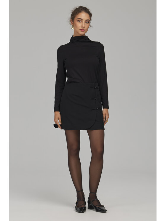 NIFE NIFE Halenka B235 Černá Slim Fit