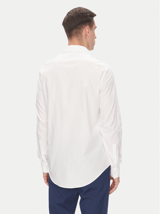 Calvin Klein Calvin Klein Koszula LV019EU021 Biały Regular Fit