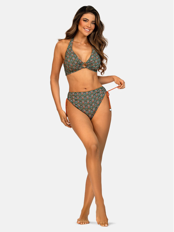 Feba Feba Góra od bikini FG239 Khaki