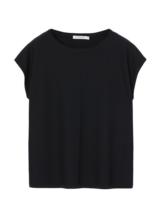 TATUUM TATUUM Blúzka TARS Tmavomodrá Classic Fit