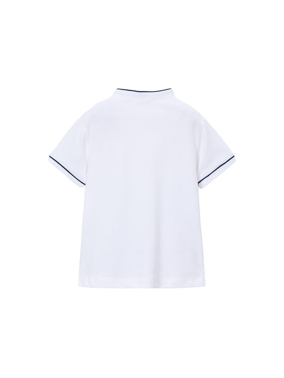 Mayoral Mayoral Polo majica 3102 Bela Regular Fit