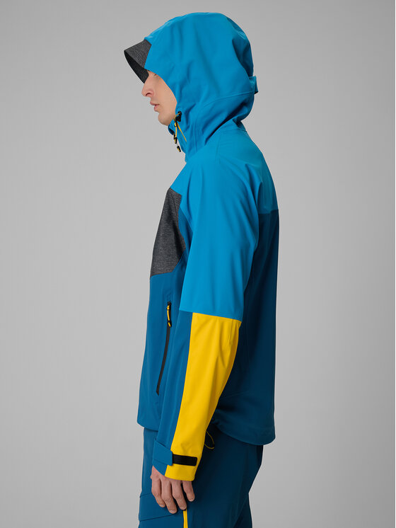 4F 4F Kurtka wielofunkcyjna TREKKING Niebieski Regular Fit