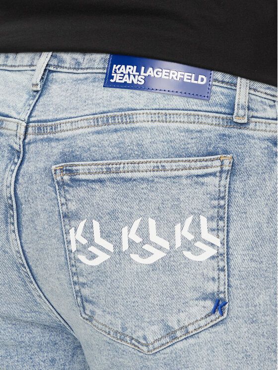 Karl Lagerfeld Jeans Karl Lagerfeld Jeans Jeans hlače 241D1100 Modra Skinny Fit
