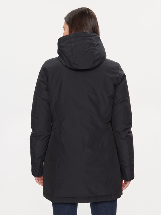 Woolrich Woolrich Pehelykabát Arctic Raccoon CFWWOU0538FRUT0001 Sötétkék Regular Fit