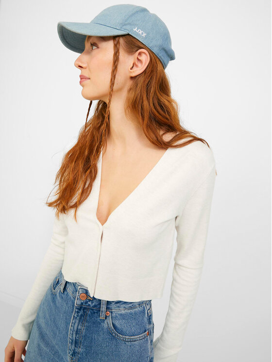 JJXX JJXX Kardigan Sabel 12224471 Bílá Regular Fit