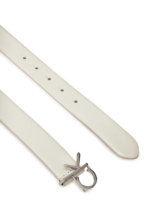 Calvin Klein Calvin Klein Жіночий ремінь Ck Buckle Belt 3.0_Smooth K60K613156 Білий