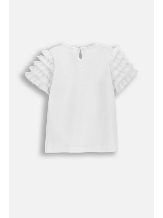Coccodrillo Coccodrillo T-Shirt WC6143206EJG-001 Bílá Regular Fit