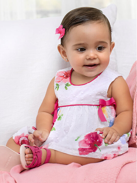 Vestito elegante 1835 Bianco Regular Fit