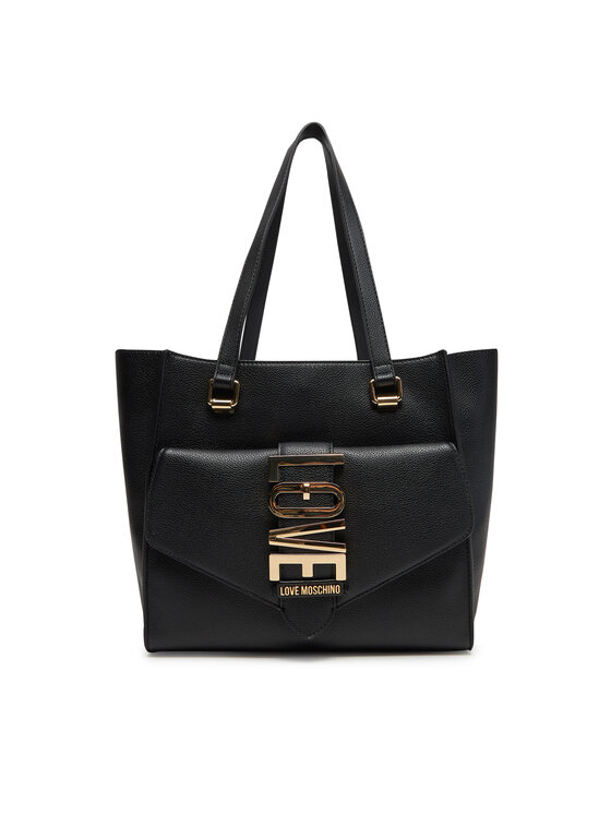 Geantă LOVE MOSCHINO JC4225PP0MKC0000 Negru