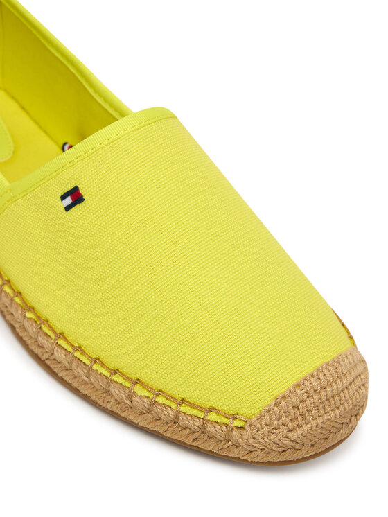 Tommy Hilfiger Tommy Hilfiger Espadrilky Flag Canvas Espadrille FW0FW08541 Zelená