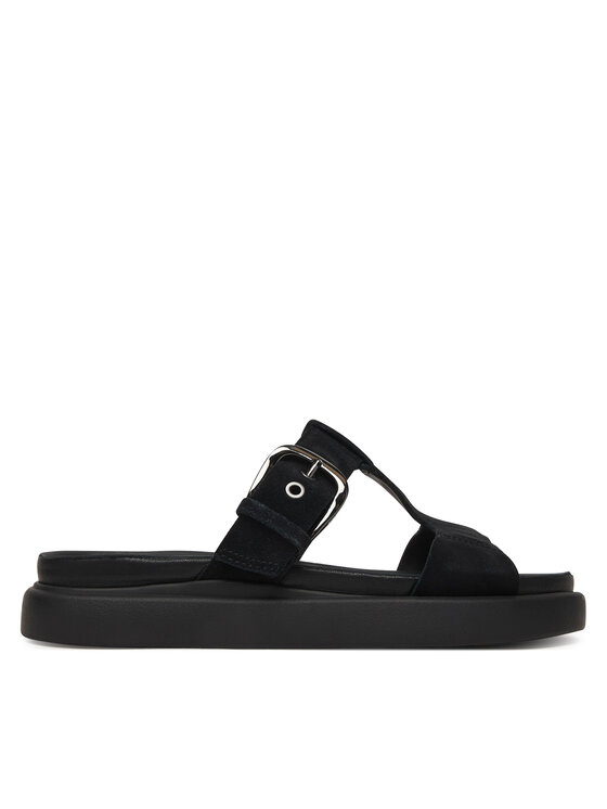 Clarks Klapki Aristella West 26185813 Czarny