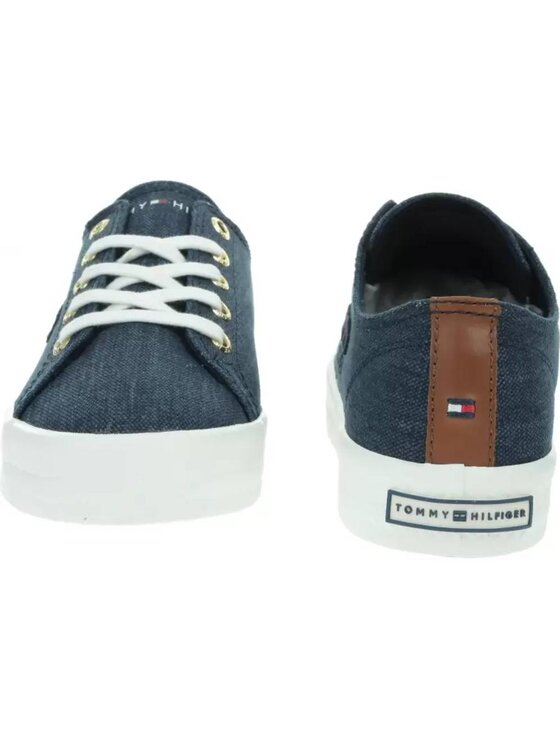 Tommy Hilfiger Tommy Hilfiger Trampki TRAMPKI DAMSKIE BASIC SNEAKER Granatowy