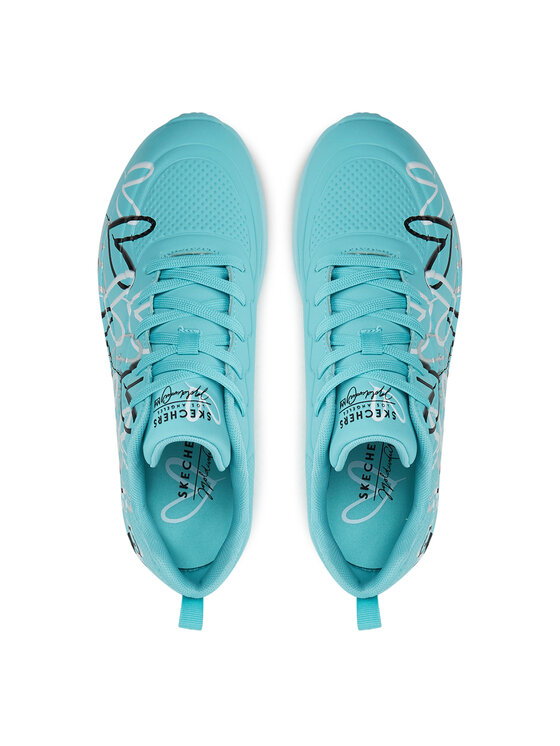 Skechers Skechers Снікерcи Uno Lite - Heart of Hearts 177977/TURQ Бірюзовий