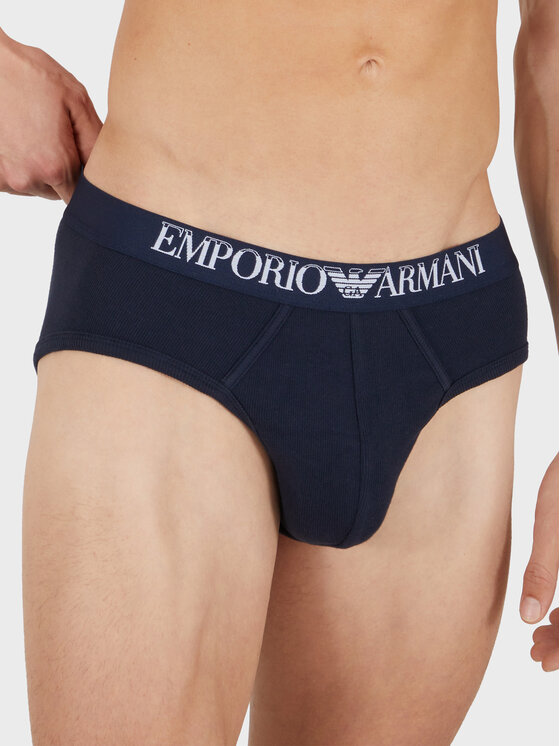 Emporio Armani Underwear Emporio Armani Underwear Súprava 2 kusov slipov 1120794R502 Biela