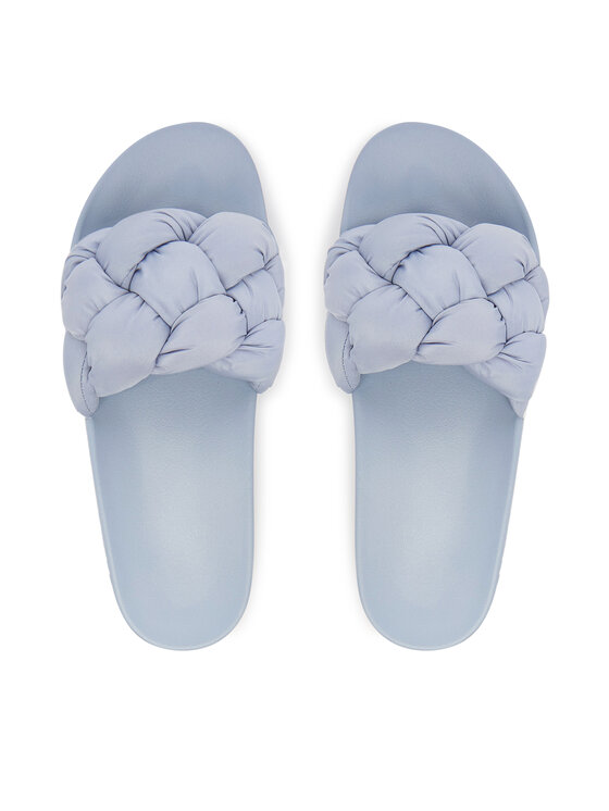 Tommy Jeans Tommy Jeans Šľapky Tjw Braided Slides EN0EN02975 Modrá