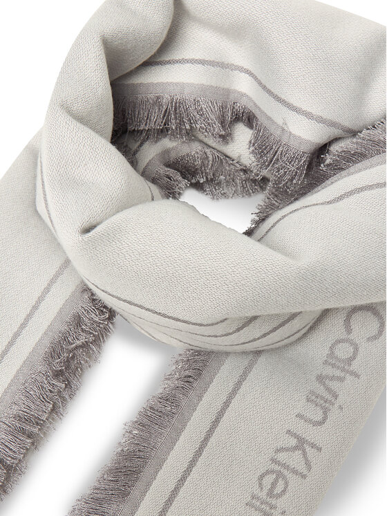 Calvin Klein Calvin Klein Kendő Emblem Graphic Lw Square Scarf LV04F8073G Szürke