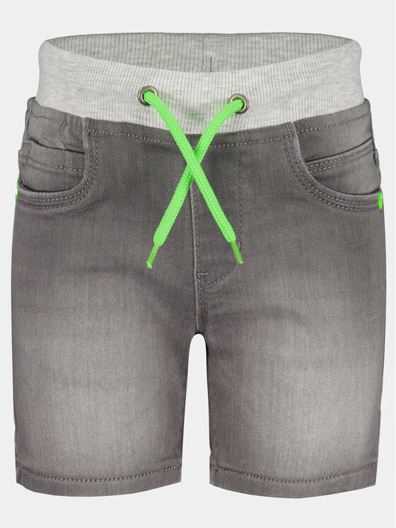 Blue Seven Blue Seven Džínové šortky 840077 X Šedá Regular Fit