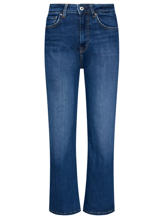 Pepe Jeans Pepe Jeans Дънки Lexa Sky High PL203899 Тъмносин Wide Fit