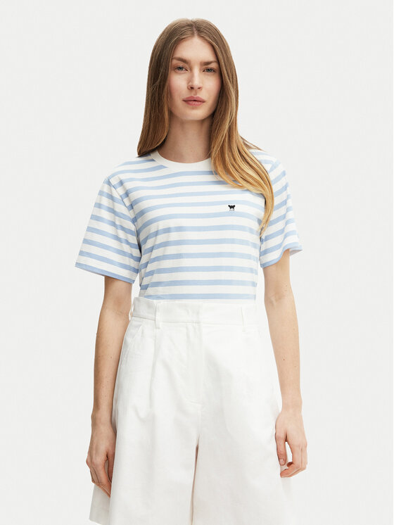 Weekend Max Mara Weekend Max Mara T-shirt Satrapo 2515971031 Blu Regular Fit