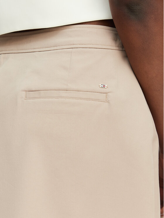 Tommy Hilfiger Tommy Hilfiger Minirock WW0WW49649 Beige Regular Fit