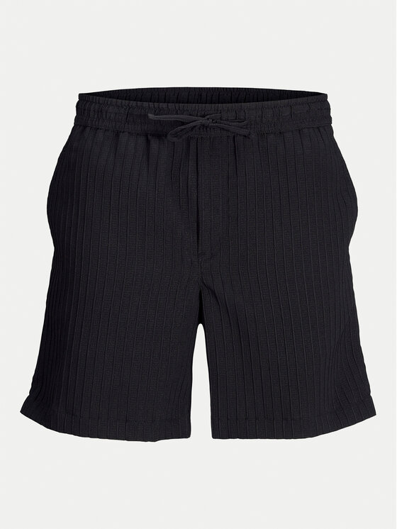 Jack & Jones Jack & Jones Szorty materiałowe Jaiden 12269672 Czarny Relaxed Fit