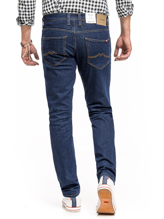 Mustang Mustang Jeansy OREGON TAPERED Niebieski Slim Fit