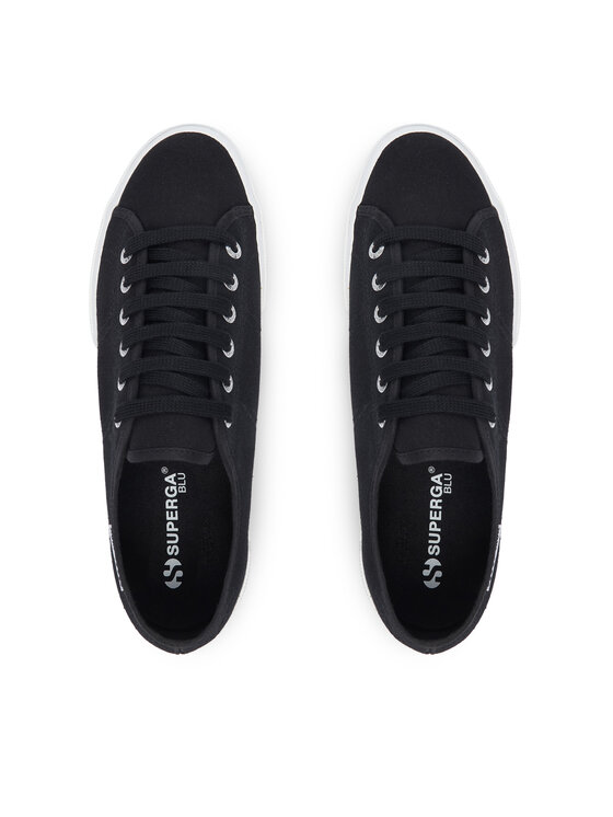 Superga Superga Гуменки 3790 Platform S3134MW Черен
