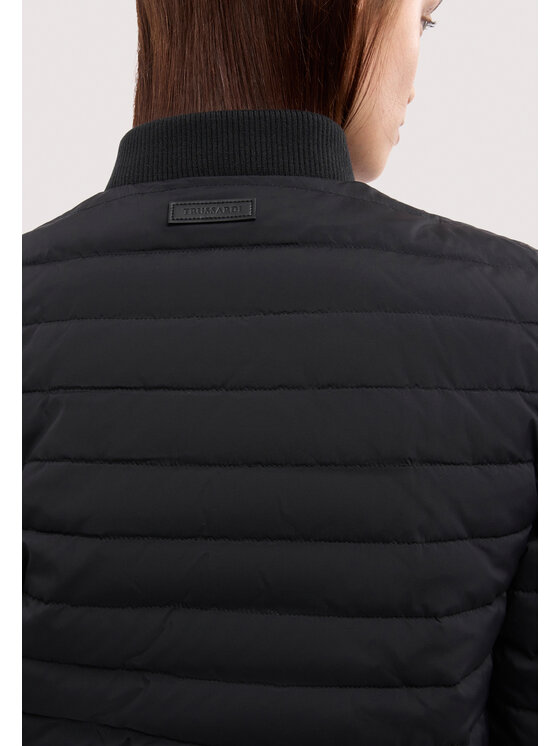 Trussardi Trussardi Kurtka puchowa F350A000456N033 Czarny Regular Fit
