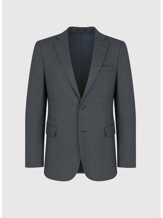 Pako Lorente Pako Lorente Marynarka P24SF-3G-020 Szary Slim Fit