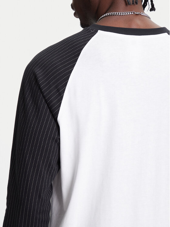 adidas adidas S dlouhým rukávem Wabash Baseball JW0164 Bílá Loose Fit