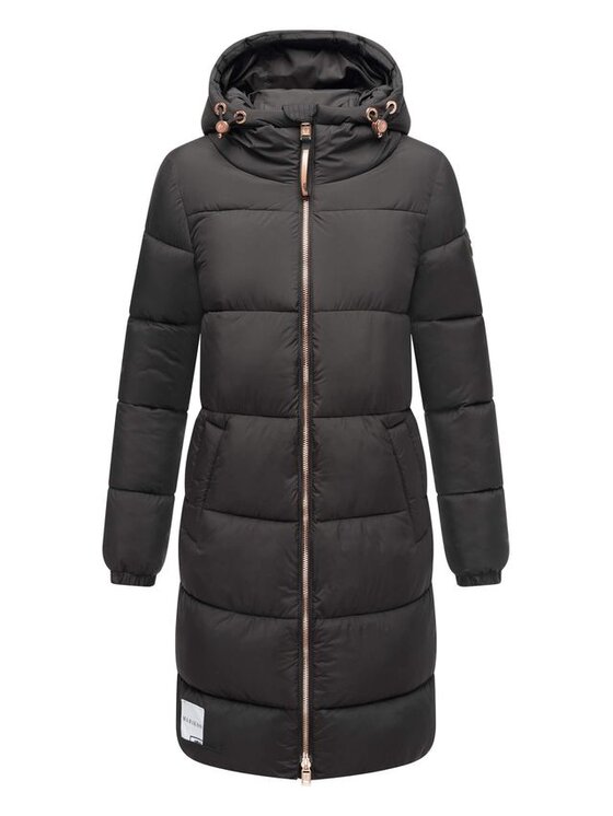 Marikoo Marikoo Kurtka zimowa Nomadiaa Czarny Casual Fit