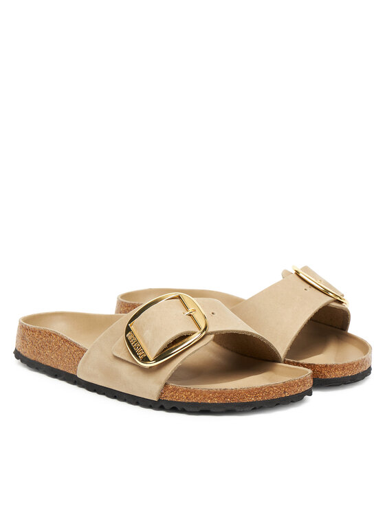 Birkenstock Birkenstock Natikači Madrid Big Buckle Hex 1030467 Rjava