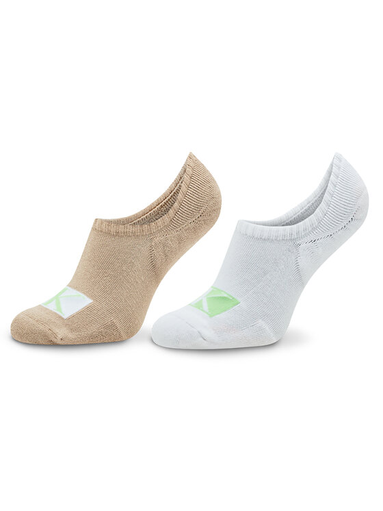 Set di 2 paia di pedulini da uomo Calvin Klein