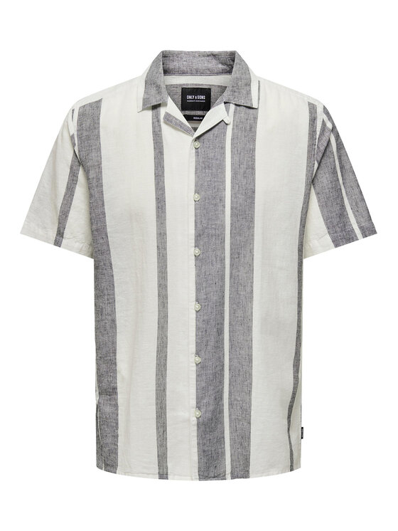 Only & Sons Only & Sons Srajca 22026109 Bela Regular Fit