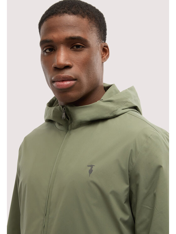 Trussardi Trussardi Płaszcz zimowy R026M000050N035 Zielony Regular Fit