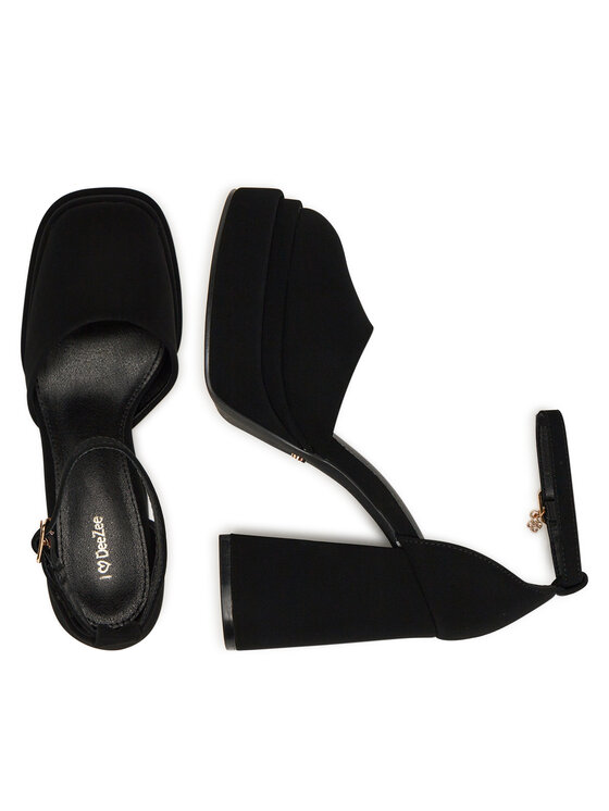 DeeZee DeeZee Pantofi pumps LW85478-6a Negru