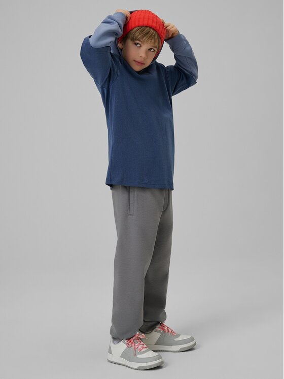 4F 4F Felpa 4FJRSS26TSWSM2637-32S Blu scuro Regular Fit
