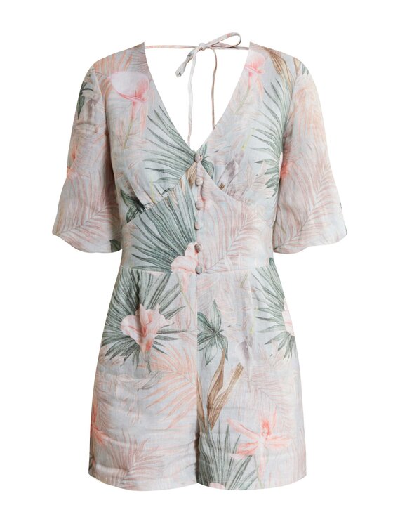 Lunedi Lunedi Kombinezon tropical Kolorowy Regular Fit