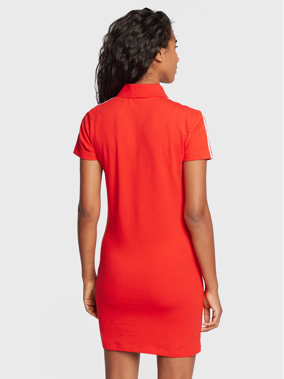 adidas adidas Vsakodnevna obleka adicolor Classics HM2163 Rdeča Slim Fit