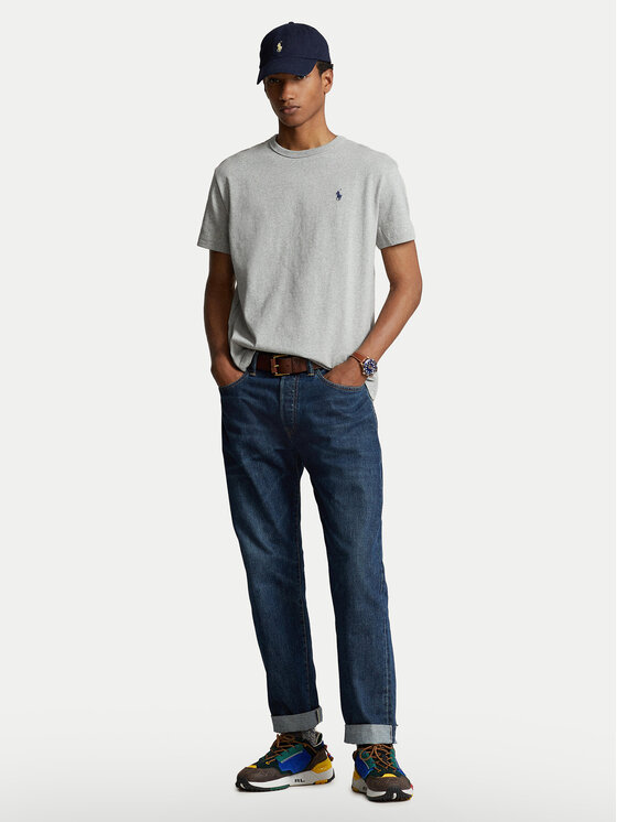Polo Ralph Lauren Polo Ralph Lauren Marškinėliai Classics 710811284004 Pilka Regular Fit