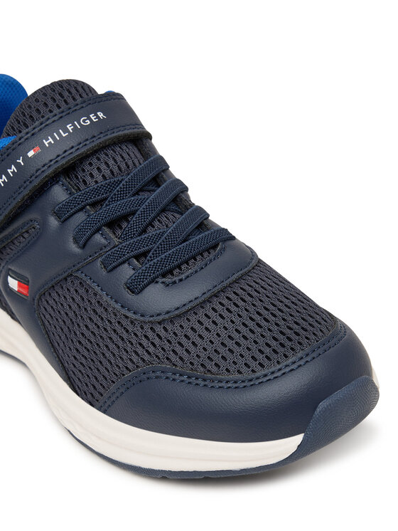 Tommy Hilfiger Tommy Hilfiger Sneakersy Low Cut Lace-Up T3X9-34378-1697 S Tmavomodrá
