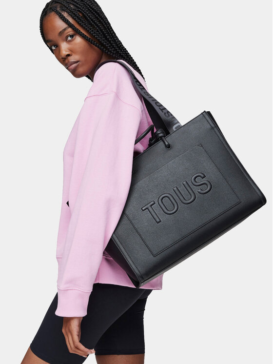TOUS TOUS Torebka Shopper Xl. Amaya T La Rue New 2002025851 Czarny