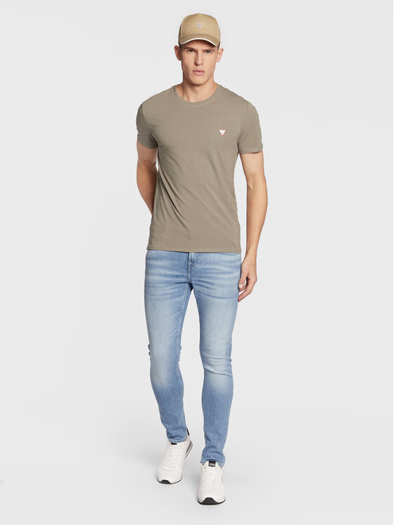 T-shirt Core M2YI24 J1311 Grigio Super Slim Fit